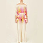 Two Piece Set | Abstract Print Summer Outfit | Elegant Chic Style 3
