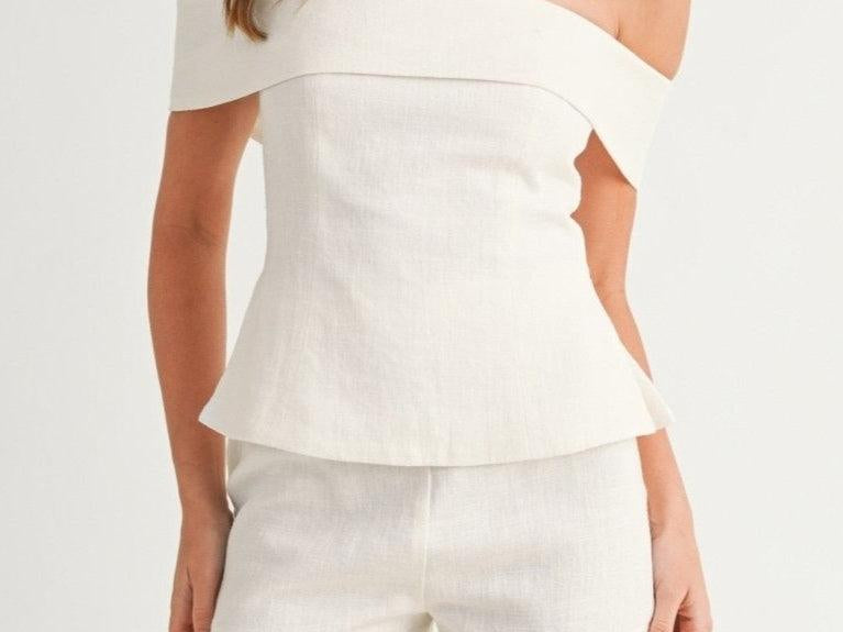 Two Piece Set | Elegant Off-Shoulder Summer Outfit 7