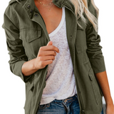 Utility Jacket | Classic Zip Front Layering Piece | Versatile Relaxed Fit Outerwear 0