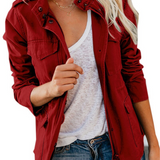 Utility Jacket | Classic Zip Front Layering Piece | Versatile Relaxed Fit Outerwear 4