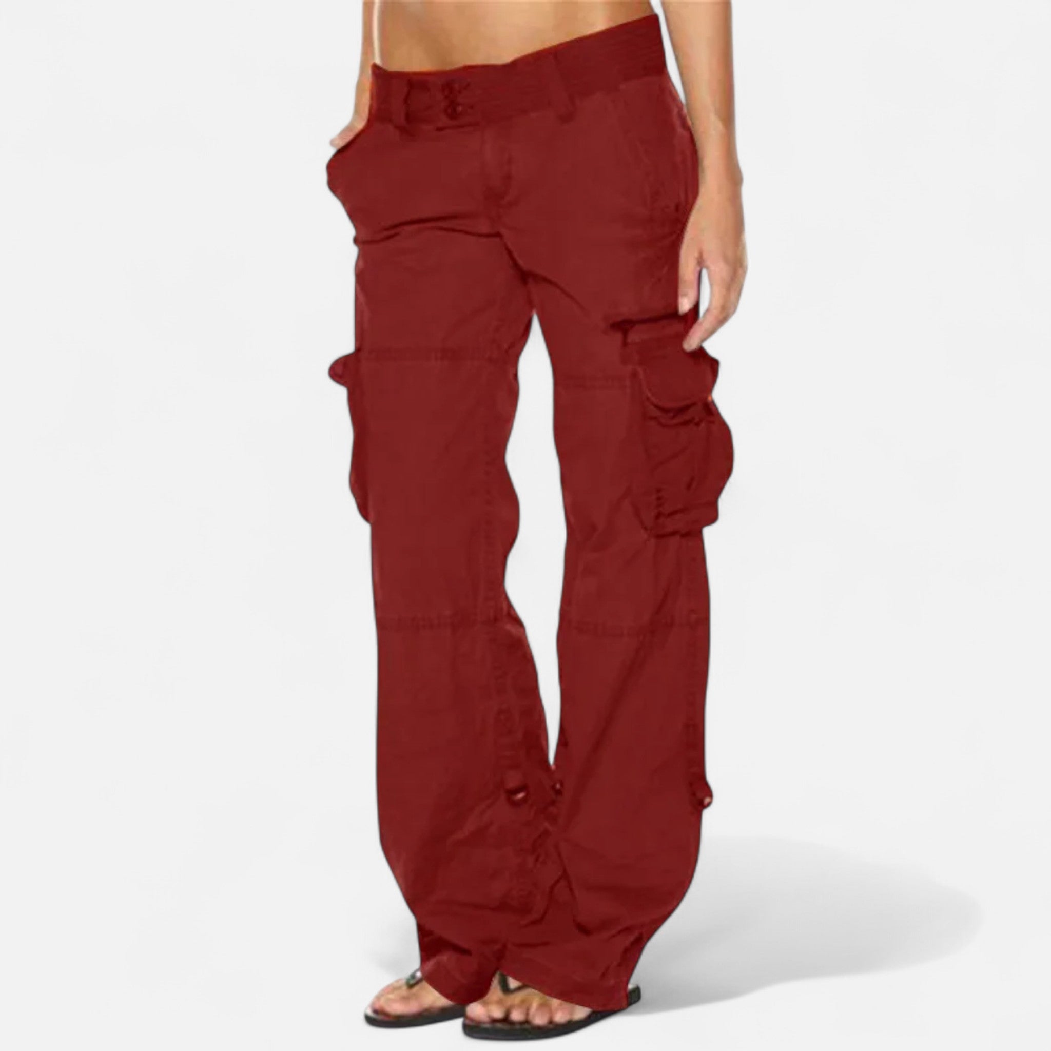 Velmira | Women's Cargo Pants with Functional Pockets | Comfortable Fit for Everyday Wear 0