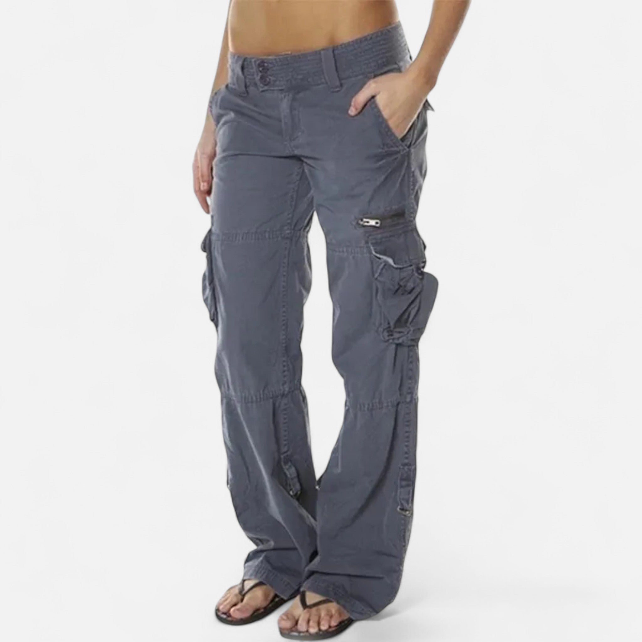 Velmira | Women's Cargo Pants with Functional Pockets | Comfortable Fit for Everyday Wear 3