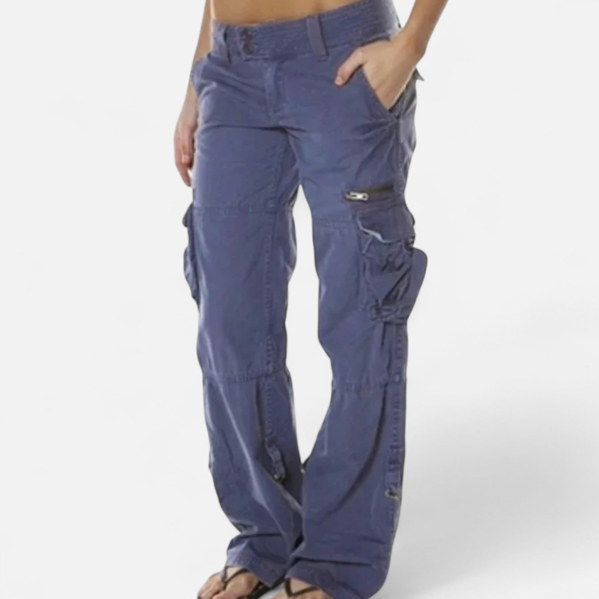 Velmira | Women's Cargo Pants with Functional Pockets | Comfortable Fit for Everyday Wear 5