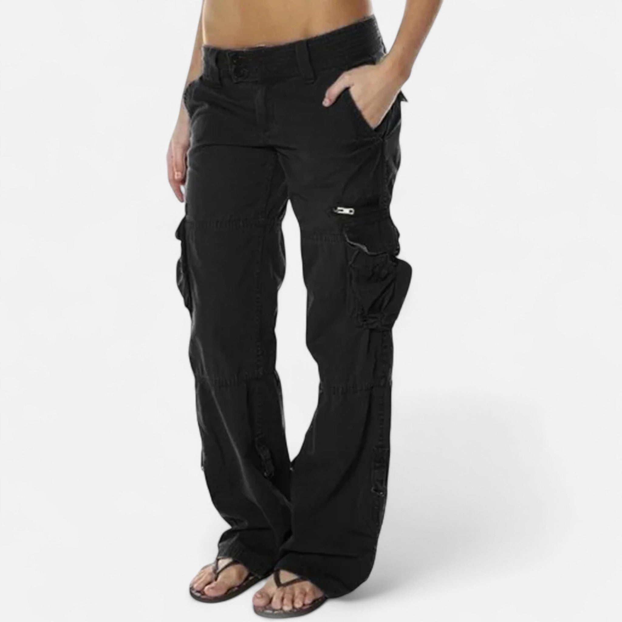 Velmira | Women's Cargo Pants with Functional Pockets | Comfortable Fit for Everyday Wear 6