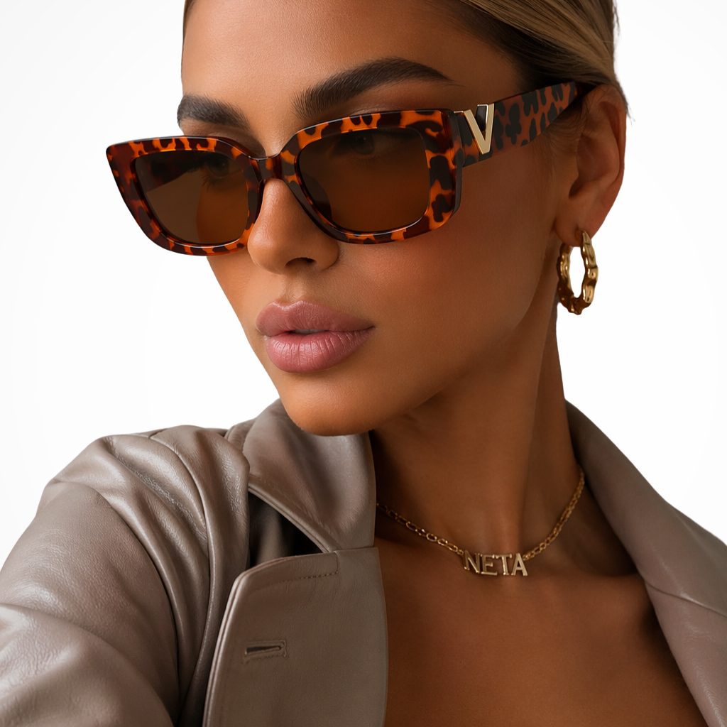 Women's Bold Cat-Eye Sunglasses | Chunky Frame UV-Protection Shades