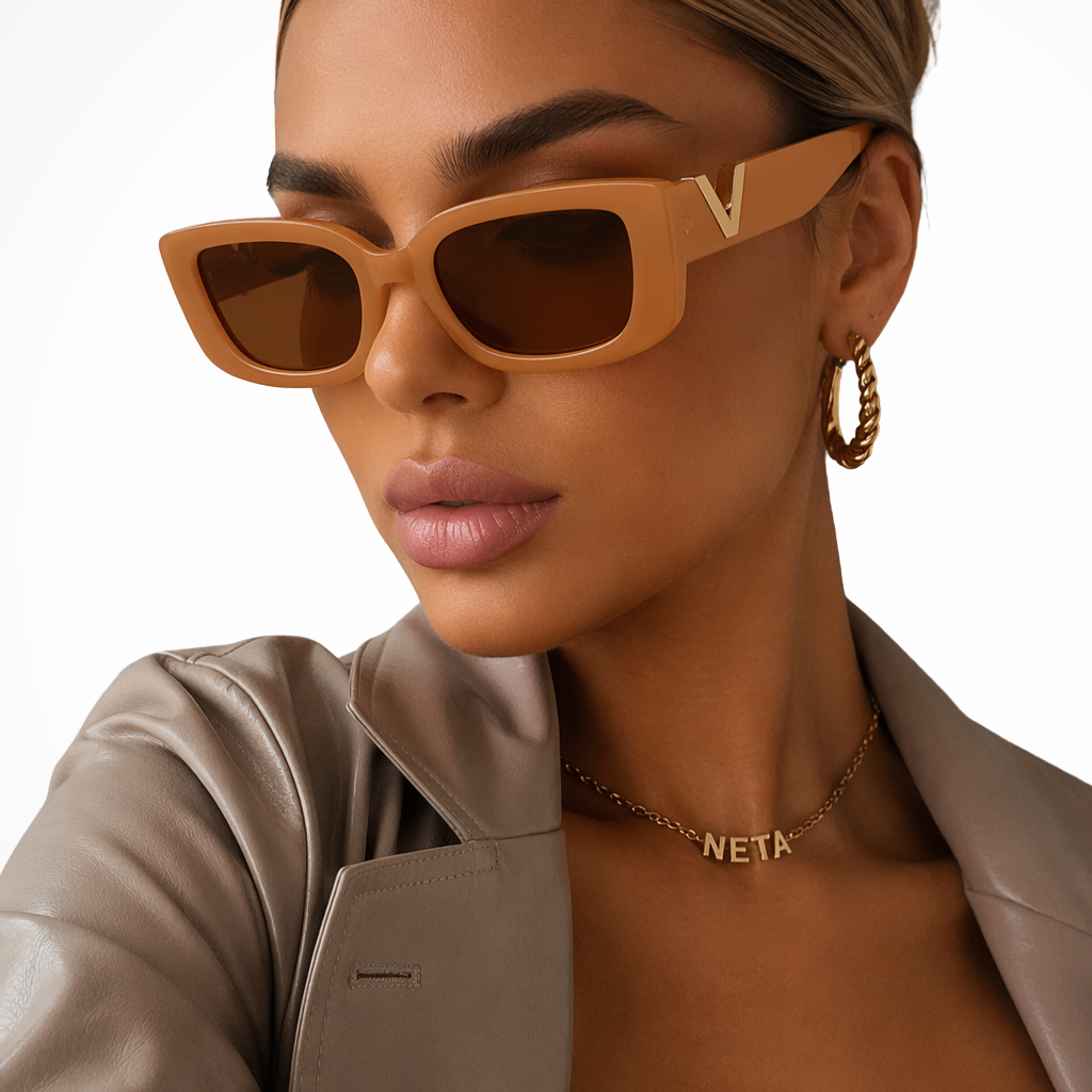 Women's Bold Cat-Eye Sunglasses | Chunky Frame UV-Protection Shades