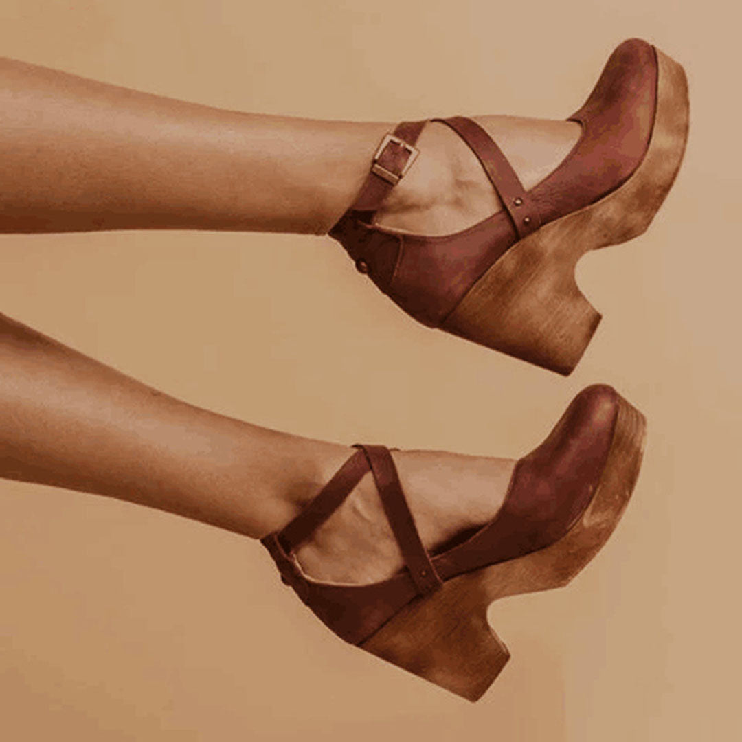 Wedge Heels | Elegant Closed Toe Design with Comfortable Support 1