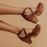 Wedge Heels | Elegant Closed Toe Design with Comfortable Support 1