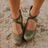 Wedge Heels | Elegant Closed Toe Design with Comfortable Support 4