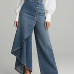 Wide Leg Jeans | Relaxed Fit Casual Trousers for Effortless Style 1