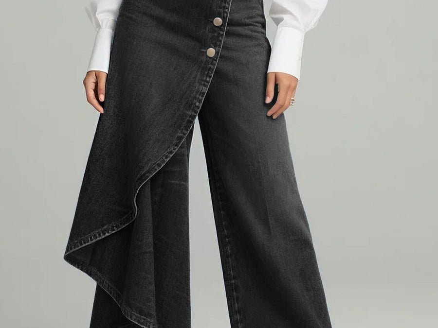 Wide Leg Jeans | Relaxed Fit Casual Trousers for Effortless Style 4