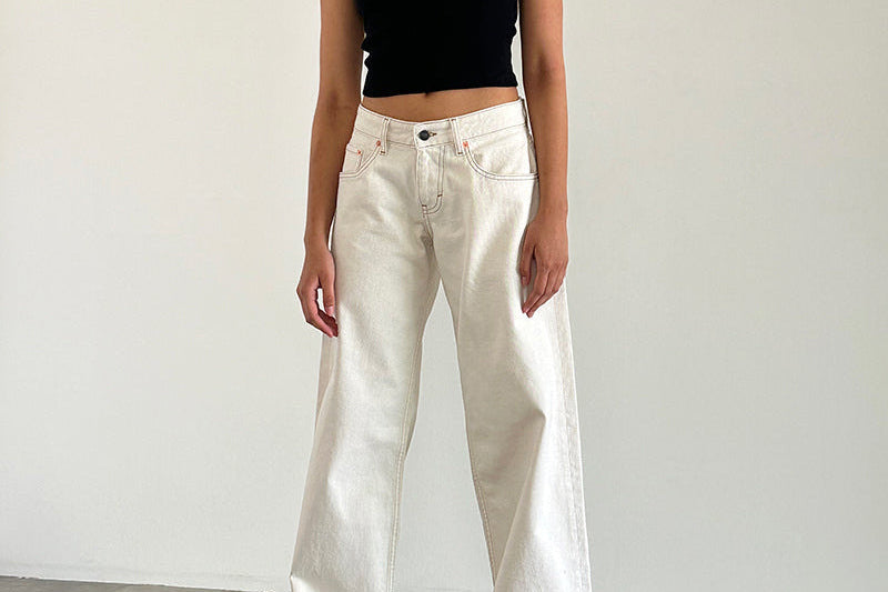 Wide Leg Jeans | Straight Cut Casual Trousers | Relaxed Comfortable Fit 8