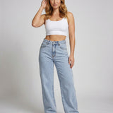 Wide Leg Jeans | Vintage Flared High Waist Denim | Comfortable Casual Style 1