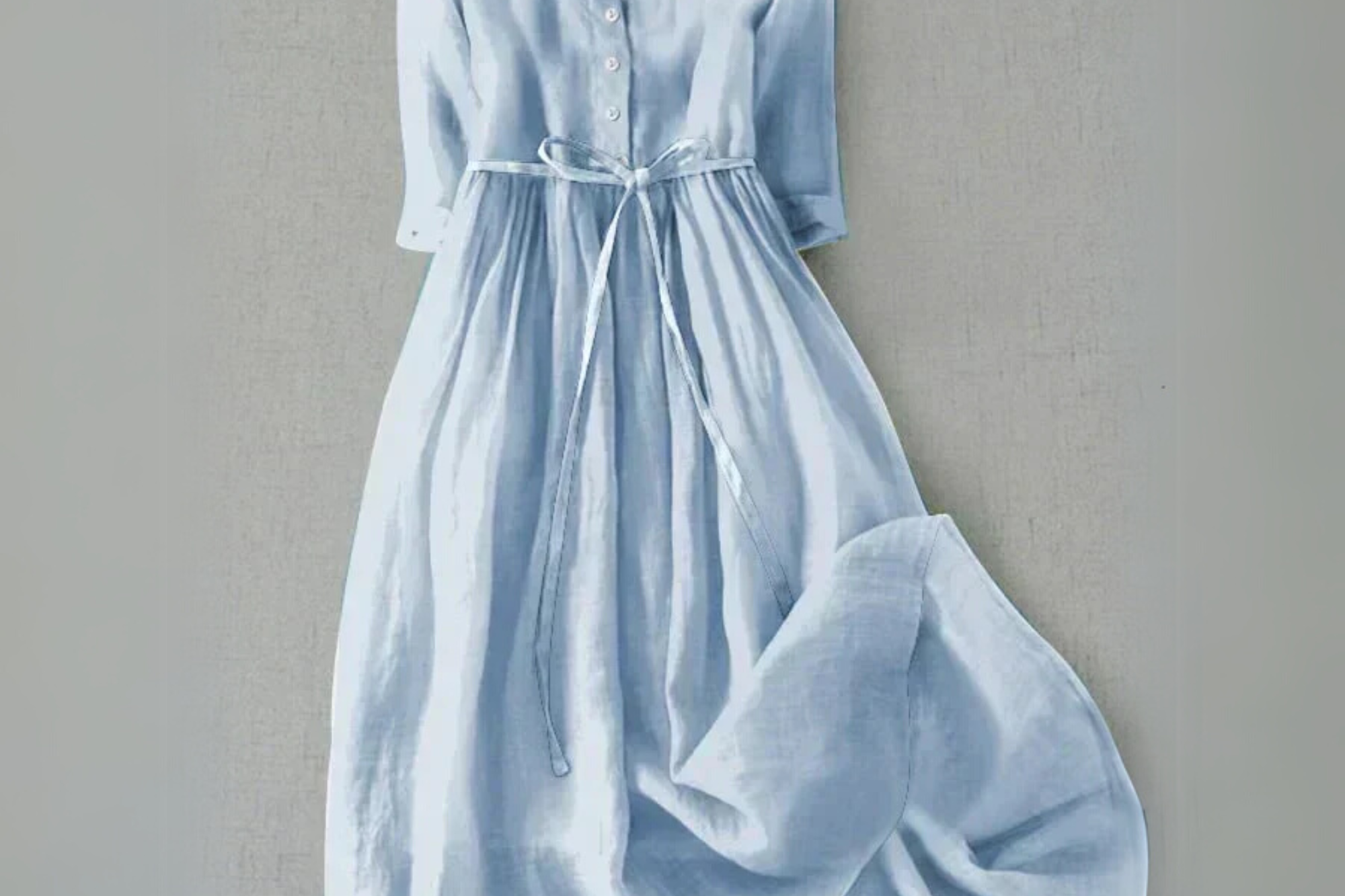 Women's Lightweight Cotton Maxi Dress | Relaxed Minimalist Summer Dress