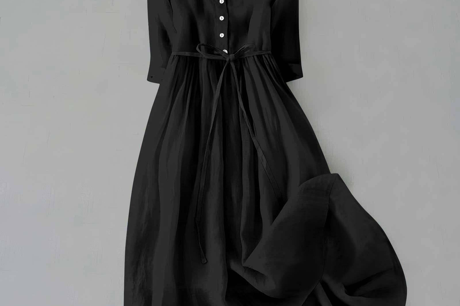 Women's Lightweight Cotton Maxi Dress | Relaxed Minimalist Summer Dress