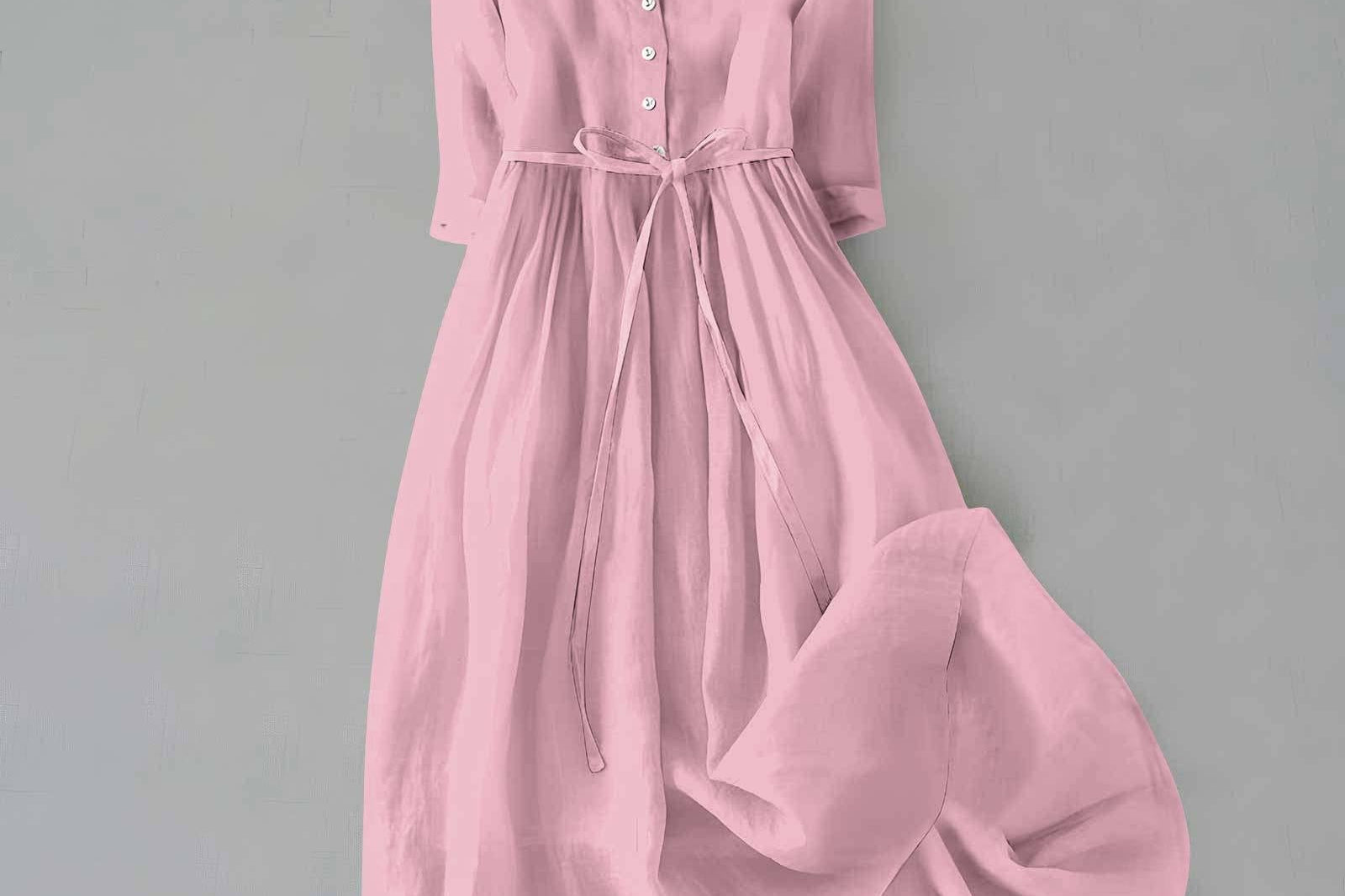 Women's Lightweight Cotton Maxi Dress | Relaxed Minimalist Summer Dress