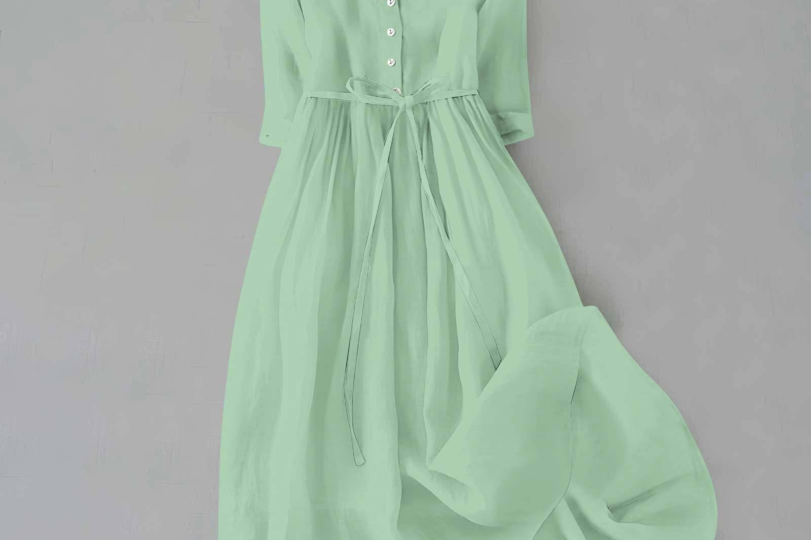 Women's Lightweight Cotton Maxi Dress | Relaxed Minimalist Summer Dress