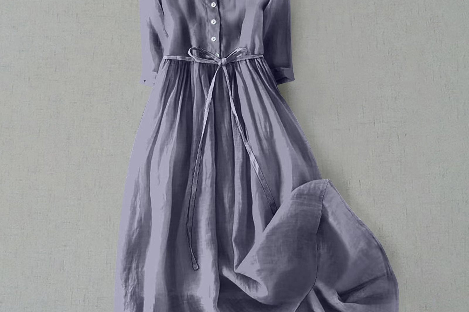 Women's Lightweight Cotton Maxi Dress | Relaxed Minimalist Summer Dress