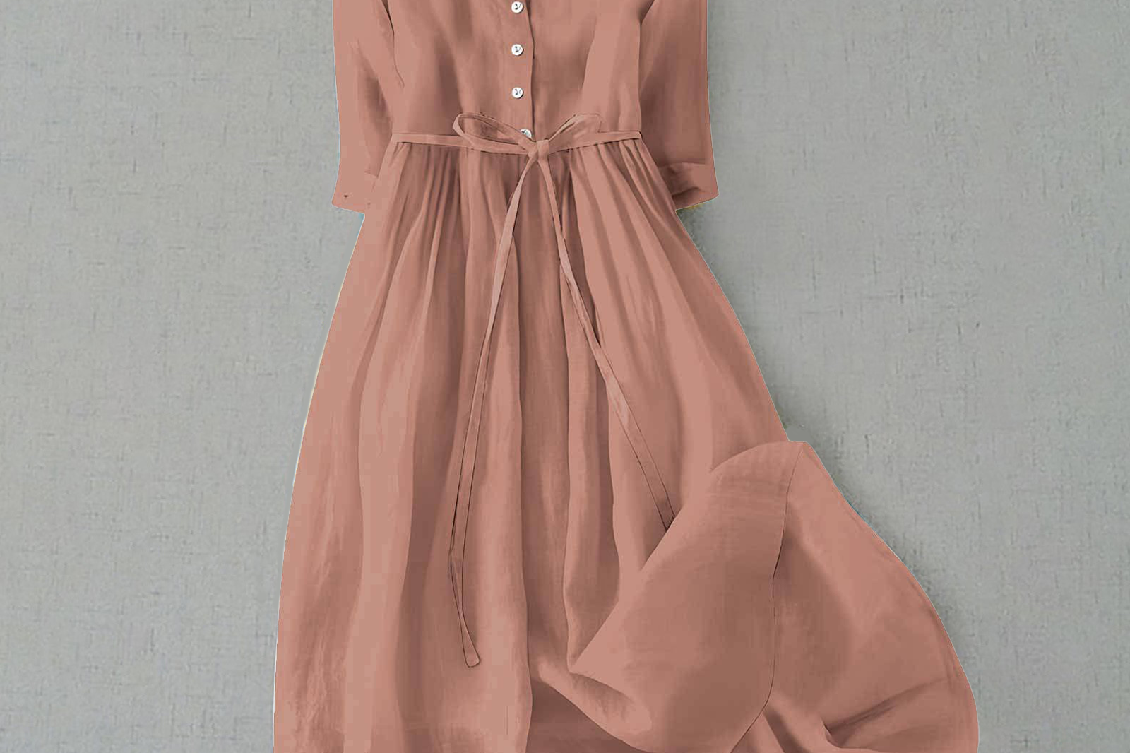 Women's Lightweight Cotton Maxi Dress | Relaxed Minimalist Summer Dress