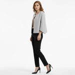 Women's Premium Knit Cape Jacket | Elegant Architectural Outerwear for All Seasons 1
