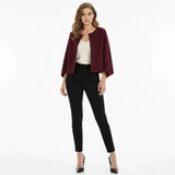 Women's Premium Knit Cape Jacket | Elegant Architectural Outerwear for All Seasons 10