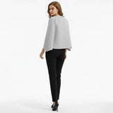 Women's Premium Knit Cape Jacket | Elegant Architectural Outerwear for All Seasons 2