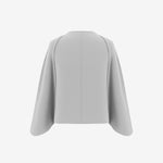 Women's Premium Knit Cape Jacket | Elegant Architectural Outerwear for All Seasons 4