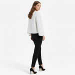 Women's Premium Knit Cape Jacket | Elegant Architectural Outerwear for All Seasons 7