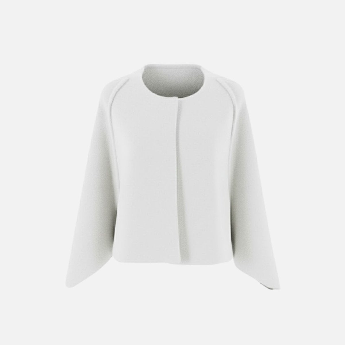Women's Premium Knit Cape Jacket | Elegant Architectural Outerwear for All Seasons 8