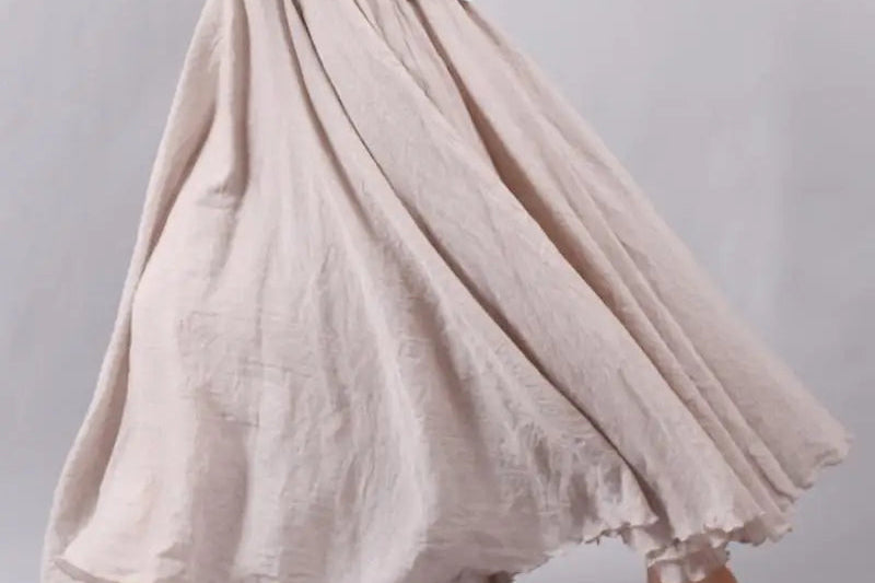 Women's Skirt | Flowy A-Line Maxi Skirt | Lightweight Elegant Design 6