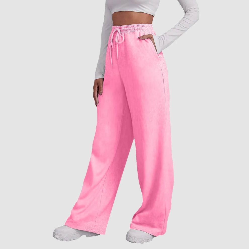 Women's Soft Cotton Blend Joggers | Comfortable Relaxed Fit Casual Pants 11