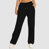 Women's Soft Cotton Blend Joggers | Comfortable Relaxed Fit Casual Pants 3