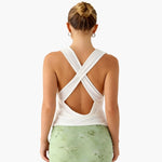 Women's Soft Tencel Modal Blouse | Elegant Cowl Neck Open Back Top 3