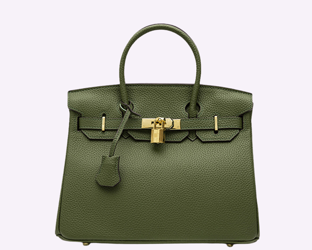 Women's Vegan Suede Tote Bag | Elegant Spacious Shopper with Magnetic Closure 3