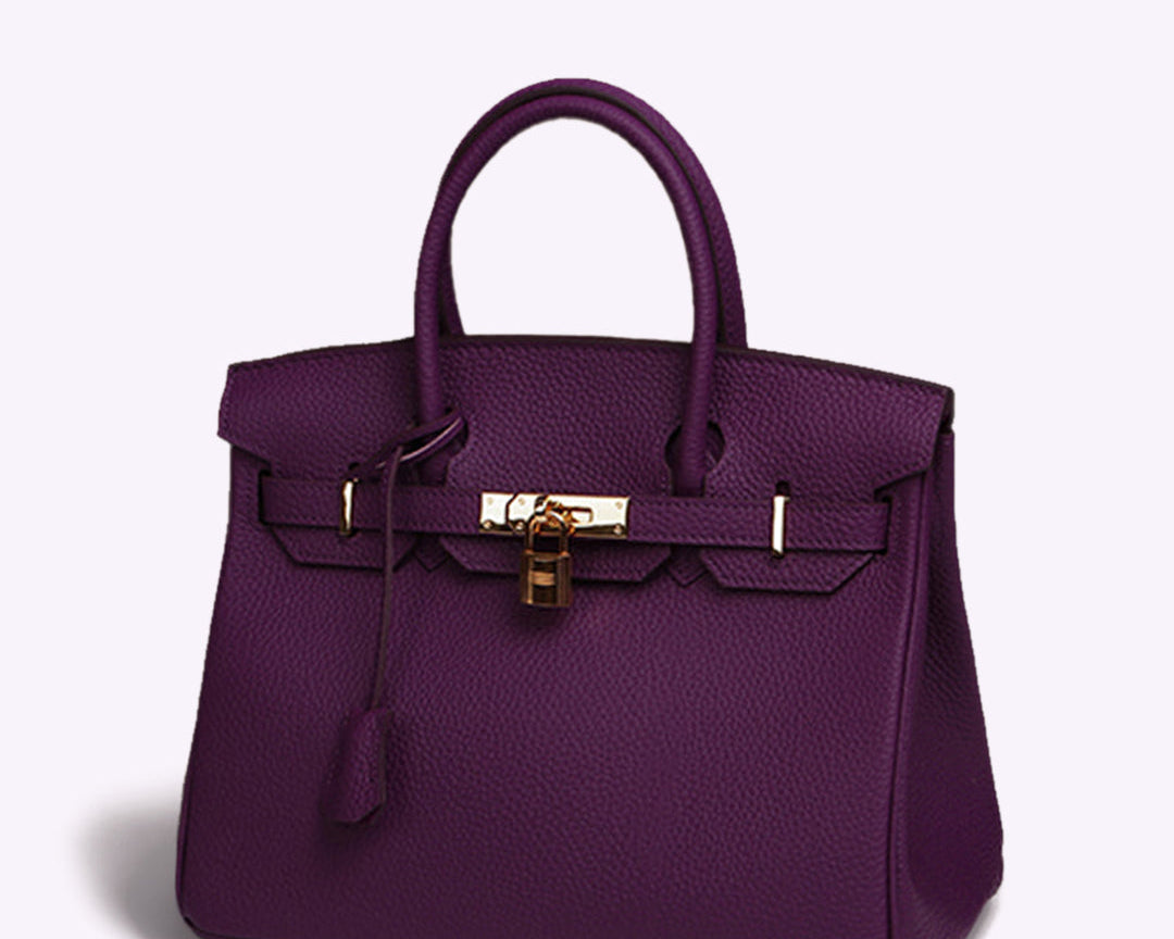 Women's Vegan Suede Tote Bag | Elegant Spacious Shopper with Magnetic Closure 5
