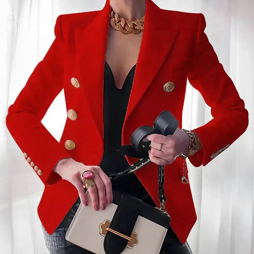 Womens Blazer | Double-Breasted Style | Structured Jacket | Elegant | Versatile 2