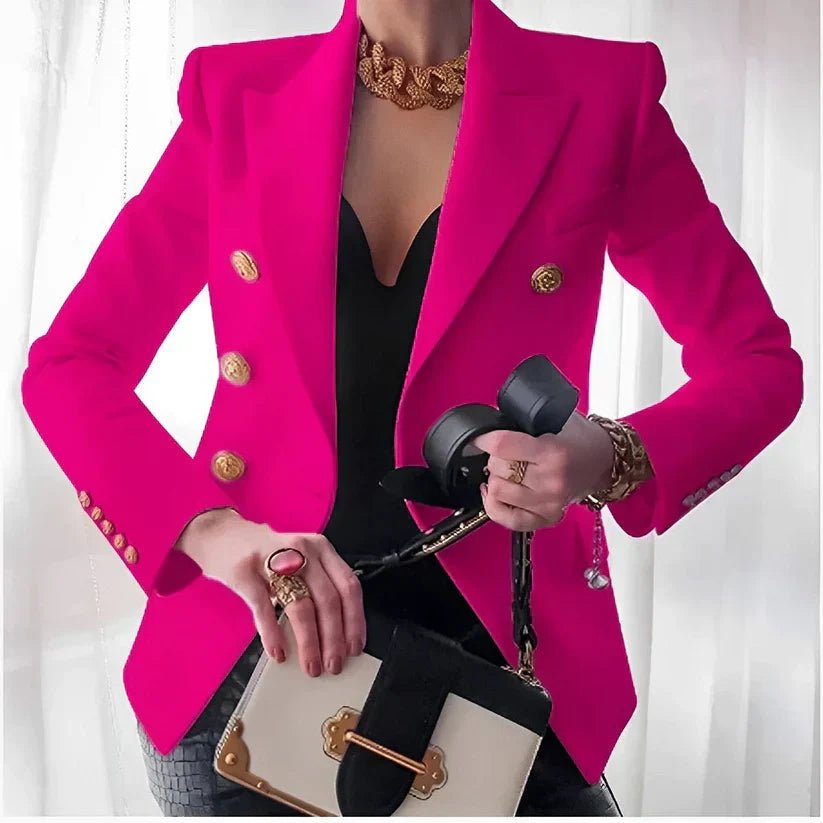 Womens Blazer | Double-Breasted Style | Structured Jacket | Elegant | Versatile 5