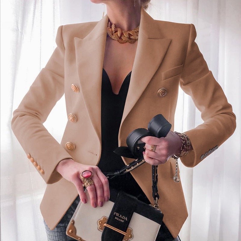 Womens Blazer | Double-Breasted Style | Structured Jacket | Elegant | Versatile 6
