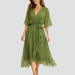 Wrap Maxi Dress | Elegant Long Summer Dress for Effortless Style 3
