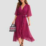 Wrap Maxi Dress | Elegant Long Summer Dress for Effortless Style 6