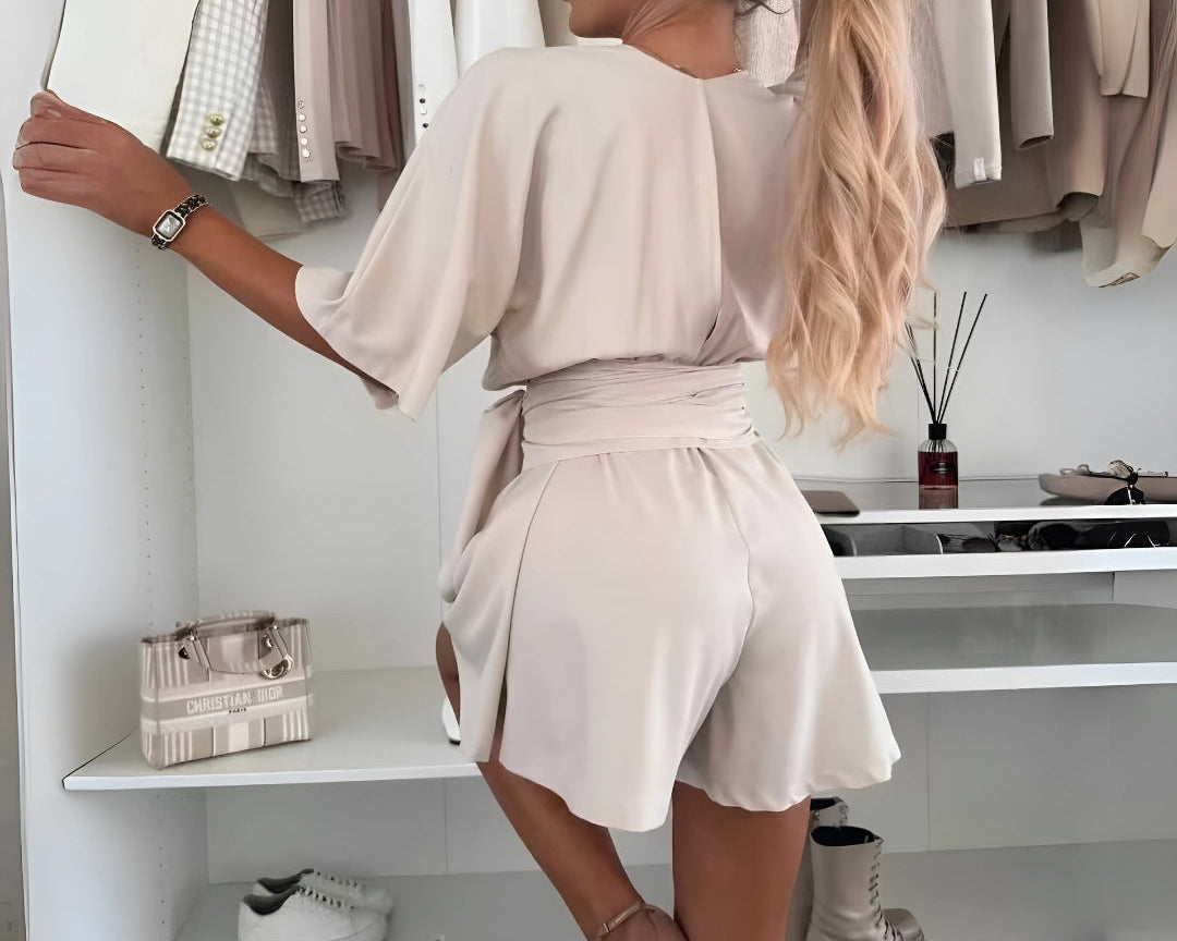 Wrap Summer Mini Dress | Elegant Comfortable Casual Style 5