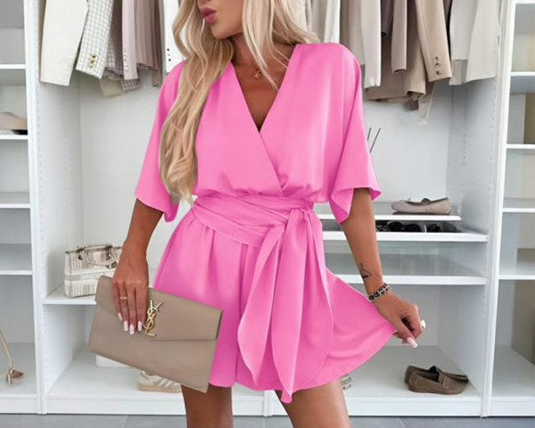 Wrap Summer Mini Dress | Elegant Comfortable Casual Style 6