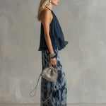 Zephyra | Women's Outfit Two Piece Set with Flowing Wide Leg Pants | Elegant Look for Warm Weather 2