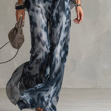 Zephyra | Women's Outfit Two Piece Set with Flowing Wide Leg Pants | Elegant Look for Warm Weather 5