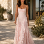 Alanis - Women's Backless Sleeveless Maxi Wedding Guest Dress