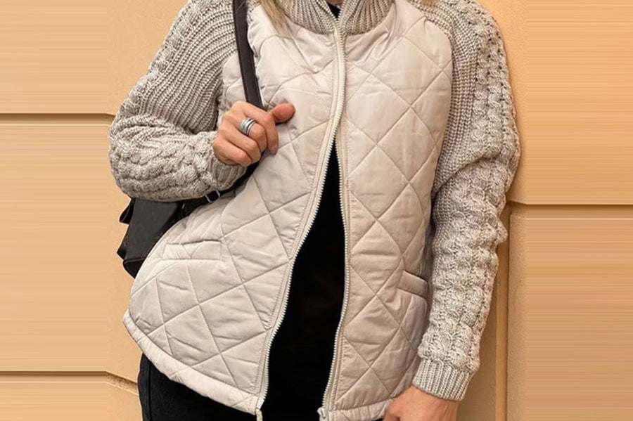 Women's Stand Collar Zip Jacket | Lightweight Casual Windbreaker Jacket