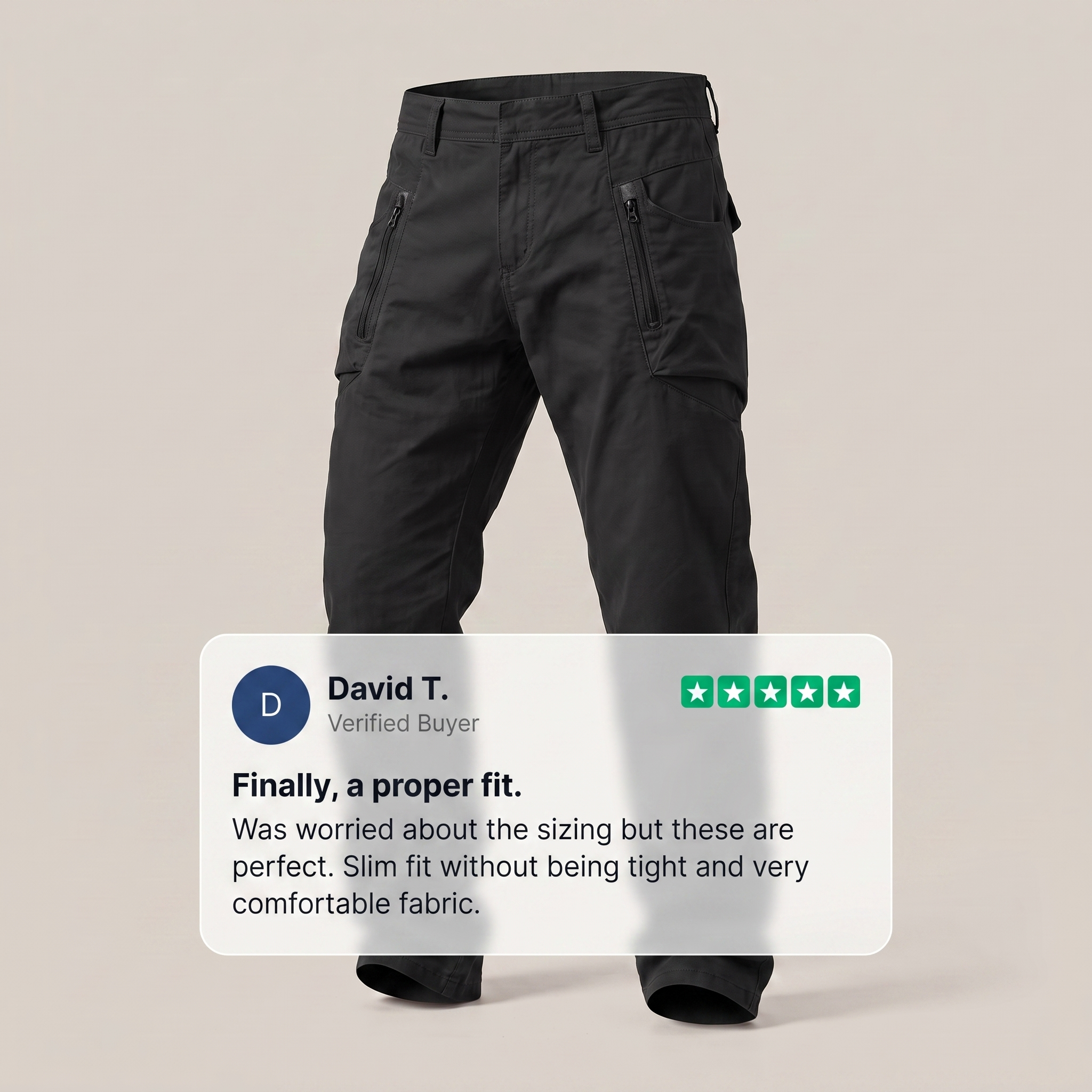 Barrett - Men's Cotton Utility Cargo Pants with Multiple Pockets