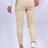 Bastian - Men's Skinny Fit Stretch Chinos