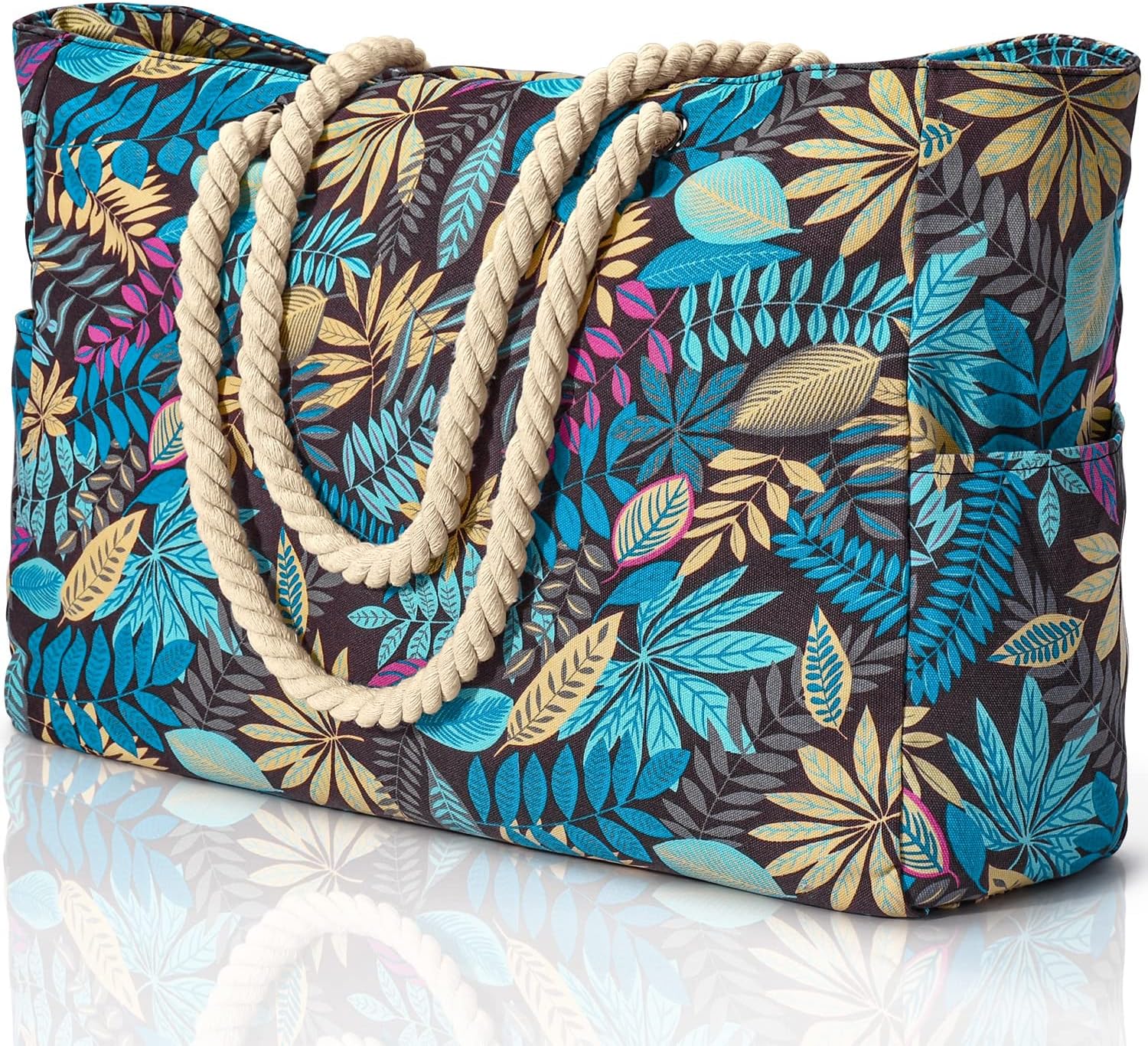 Women's Oversized Beach Tote Bag | Waterproof Sandproof Travel Tote
