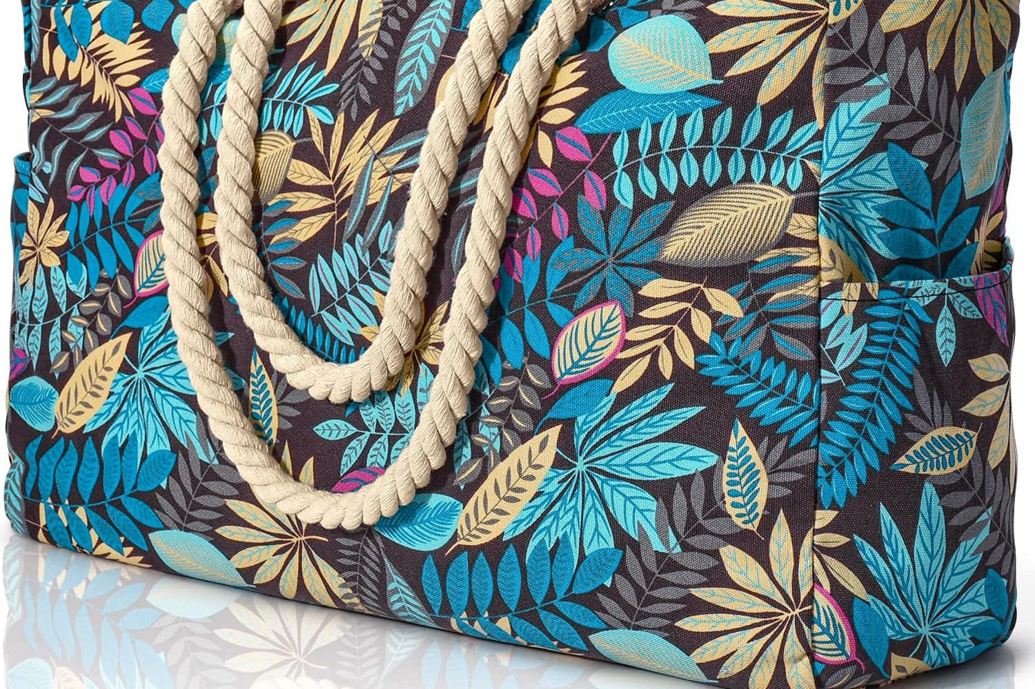 Women's Oversized Beach Tote Bag | Waterproof Sandproof Travel Tote